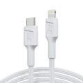 Green Cell PowerStream - Kabel Przewód USB-C - Lightning 100 cm Power Delivery certyfikat Apple MFi (biały) - 2210702