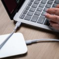 Green Cell PowerStream - Kabel Przewód USB-C - Lightning 100 cm Power Delivery certyfikat Apple MFi (biały) - 2210704
