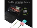 GREEN CELL 3x Cable GC Ray USB - Lightning 120cm white LED backlight - 2210730