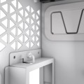 iCUE LINK 6500X RGB Tempered Glass Mid-Tower, White - 2214701