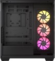 iCUE LINK 3500X RGB Tempered Glass Mid-Tower, Black - 2214664