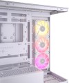 iCUE LINK 3500X RGB Tempered Glass Mid-Tower, White - 2214706