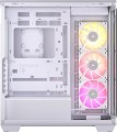 iCUE LINK 3500X RGB Tempered Glass Mid-Tower, White - 2214707