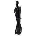 Pojedynczy PCIe w oplocie Corsair Premium, podwójny zestaw (Gen 4) — czarny - 1889136