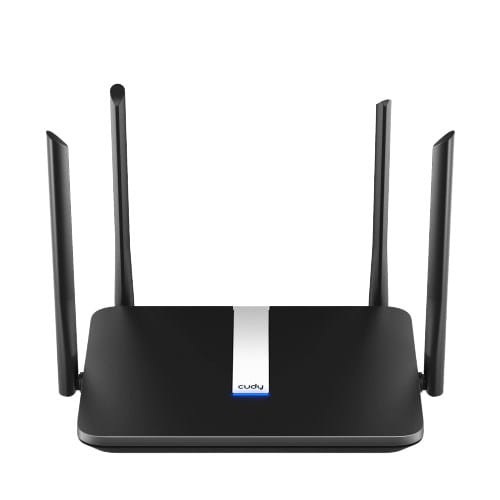 Cudy X6 router bezprzewodowy Gigabit Ethernet Dual-band (2.4 GHz/5 GHz) Czarny - 2212585