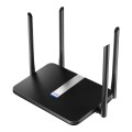 Cudy X6 router bezprzewodowy Gigabit Ethernet Dual-band (2.4 GHz/5 GHz) Czarny - 2212581