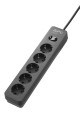 APC Essential SurgeArrest 5 Outlet Black 230V Germany - 2219876