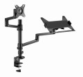 Gembird MA-DA-04 uchwyt / stojak do monitorów 81,3 cm (32") Czarny Biurko - 2213497