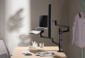 Gembird MA-DA-04 uchwyt / stojak do monitorów 81,3 cm (32") Czarny Biurko - 2213495