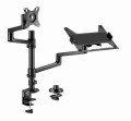 Gembird MA-DA-04 uchwyt / stojak do monitorów 81,3 cm (32") Czarny Biurko - 2213490