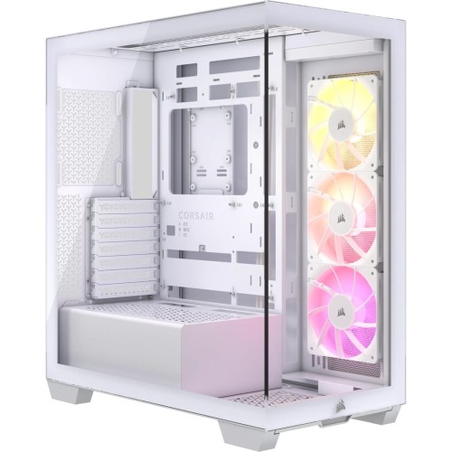 3500X RGB Tempered Glass Mid-Tower, White - 2214629
