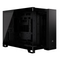 2500X Tempered Glass mATX Mid-Tower, Black - 2214646