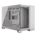2500X Tempered Glass mATX Mid-Tower, White - 2214695