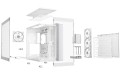 Obudowa be quiet! Light Base 900 FX White E-ATX Midi ARGB z oknem bez zasilacza - 2214777