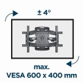 Gembird WM-75ST-01 Regulowany uchwyt ścienny do telewizora (obrót i pochylenie), 32”-75” (45 kg) - 2222220