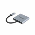 Hub Dicota USB-C Portable 4-in-1 Docking Station 4K HDMI PD 100W 2x4k HDMI/1xUSB-A/1xUSB-C  PD 100W - 2215228
