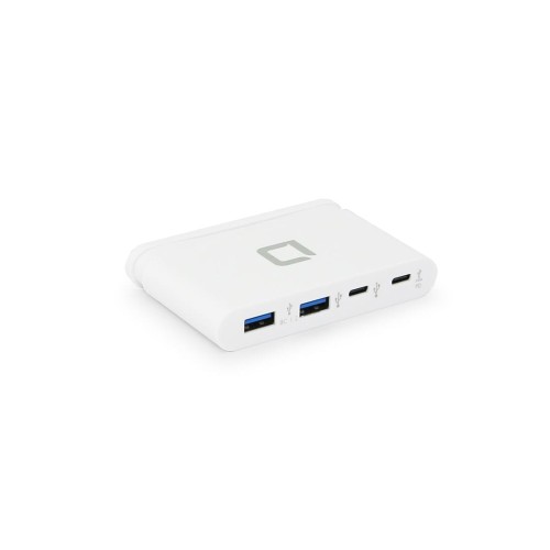 Hub Dicota USB-C Portable Hub 4-in-1 2xUSB-A/1xUSB-C PD3.0/ 1xUSB-C 5Gbps - 2207341