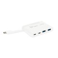 Hub Dicota USB-C Portable Hub 4-in-1 2xUSB-A/1xUSB-C PD3.0/ 1xUSB-C 5Gbps - 2207343