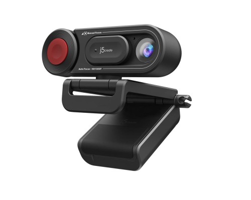 HD WEBCAM WITH AUTO MANUAL/FOCUS SWITCH BLACK - 2207374