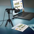 HD WEBCAM WITH AUTO MANUAL/FOCUS SWITCH BLACK - 2207369