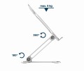 Gembird NBS-D1-03 stojak na laptop Podstawka na notebooka Srebrny 39,6 cm (15.6") - 2211954