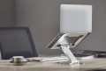 Gembird NBS-D1-03 stojak na laptop Podstawka na notebooka Srebrny 39,6 cm (15.6") - 2211964