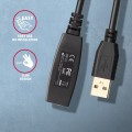 AXAGON ADR-215 Aktywny przedłużacz USB 2.0, USB-A męski/żeński - 15m - 2227924