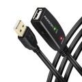 AXAGON ADR-215 Aktywny przedłużacz USB 2.0, USB-A męski/żeński - 15m - 2227922