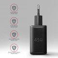 AXAGON ACU-PQ45 QC 3.0, 4.0 / AFC / FCP / PPS / PD, 45W, czarny - 2228203
