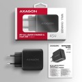 AXAGON ACU-PQ45 QC 3.0, 4.0 / AFC / FCP / PPS / PD, 45W, czarny - 2228207