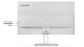 Lenovo L27i-4A  27"FHD IPS 100Hz 300nits AG HDMI, VGA Cloud Grey - 2224351