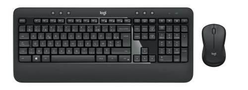 Zestaw klawiatura + mysz membranowa Logitech 920-008678 (USB 2.0; (BE); kolor czarny) - 2207407