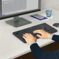 Zestaw klawiatura + mysz membranowa Logitech 920-008678 (USB 2.0; (BE); kolor czarny) - 2207405