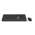 Zestaw klawiatura + mysz membranowa Logitech 920-008678 (USB 2.0; (BE); kolor czarny) - 2207392