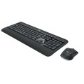 Zestaw klawiatura + mysz membranowa Logitech 920-008678 (USB 2.0; (BE); kolor czarny) - 2207397