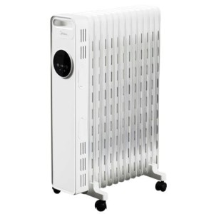 Nagrzewnica olejowa Midea | NY2513-22MR | Chłodnica oleju | 2500 W | Liczba poziomów mocy 3 | Nadaje się do pomieszczeń o powierzchni do 35 m2 | Biały