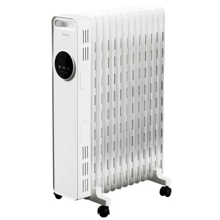Nagrzewnica olejowa Midea | NY2513-22MR | Chłodnica oleju | 2500 W | Liczba poziomów mocy 3 | Nadaje się do pomieszczeń o powierzchni do 35 m2 | Biały - 2230832