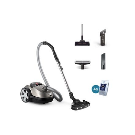 Odkurzacz Philips | XD8152/12 | Moc 900 W | Pojemność na kurz 4 L | Perłowy metal - 2232038