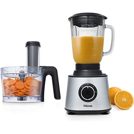 Tristar | Robot kuchenny | MX-4823 | 600 W | Liczba prędkości 2 | Pojemność miski 1,5 L | Srebro - 2231049