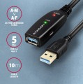 AXAGON ADR-310 Przedłużacz USB 3.2 Gen 1, aktywny - 10m - 2233545