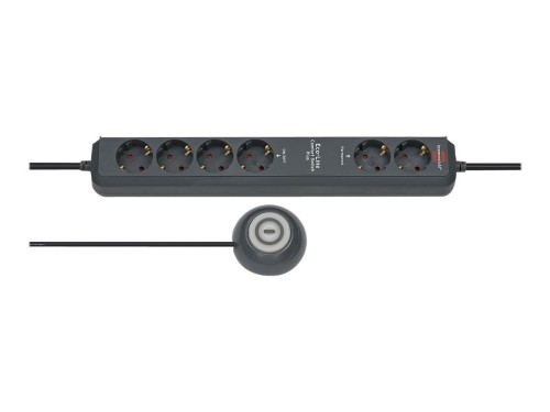 Brennenstuhl Steckdosenleiste ECO-Line 6x 1,5 m FuŻsch - 2234270
