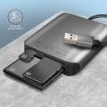 AXAGON CRE-S3 Zewnętrzny czytnik kart USB-A 3.2 Gen 1, 3-gniazdowy, SD/microSD/CF, UHS-II - 2235047