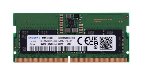 Samsung SO-DIMM 8GB DDR5 1Rx16 5600MHz PC5-44800 M425R1GB4PB0-CWM - 2236528