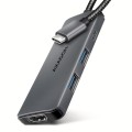 AXAGON HMC-5H8K 2x USB-A, 1x USB-C, 8K HDMI, USB 3.2 Gen 1 hub, PD 100W, 15cm USB-C cable - 2236666