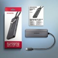 AXAGON HMC-5H8K 2x USB-A, 1x USB-C, 8K HDMI, USB 3.2 Gen 1 hub, PD 100W, 15cm USB-C cable - 2236672