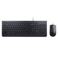 Zestaw klawiatura + mysz membranowa Lenovo 4X30L79883 (USB 2.0; (US); kolor czarny; optyczna; 1000 DPI) - 2242355