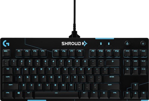 Klawiatura Logitech G PRO X Shroud Black - 2237048
