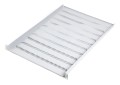 Półka stała 19", 1U, gł. 650 mm, nośność 25 kg, mocowanie w 4 punktach, szary, śruby i uchwyt w kpl. - 2237842