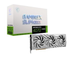 Karta VGA MSI GeForce RTX 4070 Ti SUPER 16G GAMING X SLIM WHITE 16GB GDDR6X 256bit HDMI+3xDP PCIe4.0