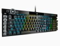 Klawiatura CORSAIR K100 RGB Optical-Mechanical Gaming Keyboard, Backlit RGB LED, CORSAIR OPX RAPIDFIRE, Black PBT Keycaps - 2246583